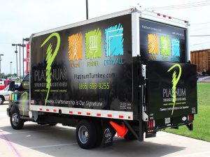 promotional truck trailer graphics